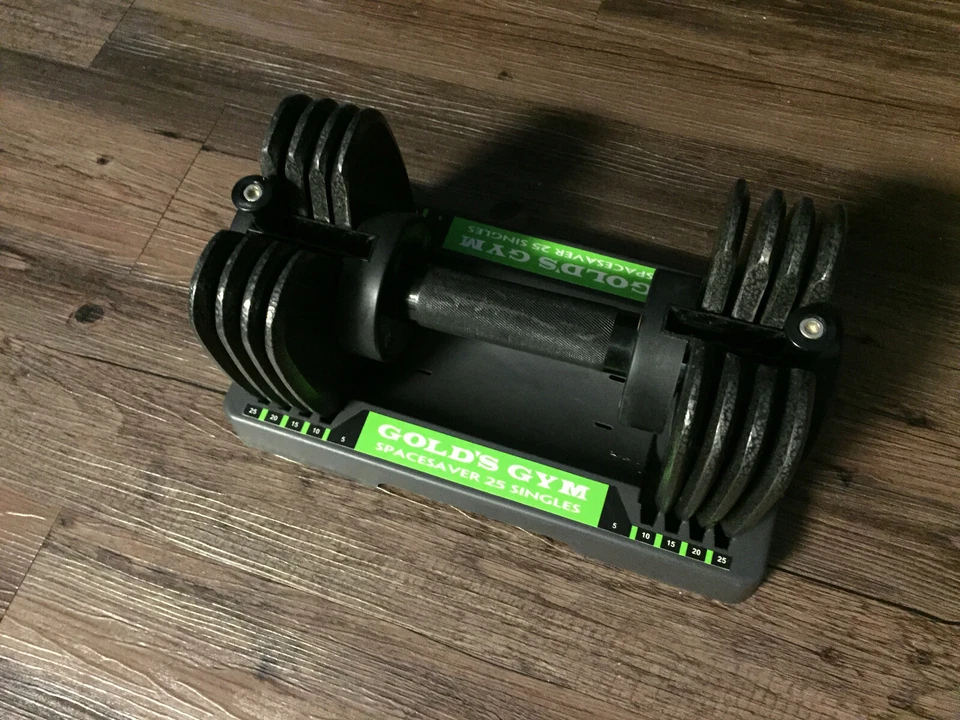 Golds Gym Mancuerna Ajustable (1) Foto 1 de 1