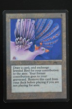 Magic The Gathering MTG JEWELED BIRD Arabian Nights MP Moderately Played