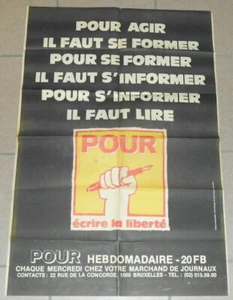Pour Agir Il Faut se Former Pour Se Former Il Faut S’Informer Pour - Picture 1 of 1