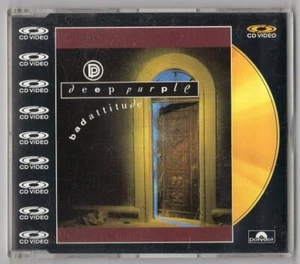 Deep Purple CDV CD-VIDEO BAD ATTITUDE © UK 1988 -  PAL 080 088-2  ( near mint) - Picture 1 of 2