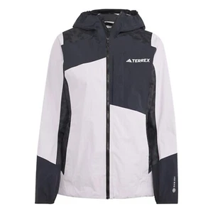 BNWT Adidas Xperior Terrex Rain.Rdy Hybrid Hiking Jacket Silver Dawn - Women’s M - Picture 1 of 8