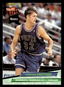 1992-93 Fleer Ultra - Christian Laettner #304 (RC) Minnesota Timberwolves - Picture 1 of 2