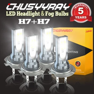 Combo de faros LED de haz alto/bajo 6000K para Hyundai Sonata 2011-2014x - Imagen 1 de 20
