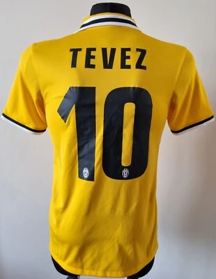 Juventus 2013 - 2014 Visitante Fútbol Nike Camiseta #10 TEVEZ Talla Pequeña  Foto 1 de 4
