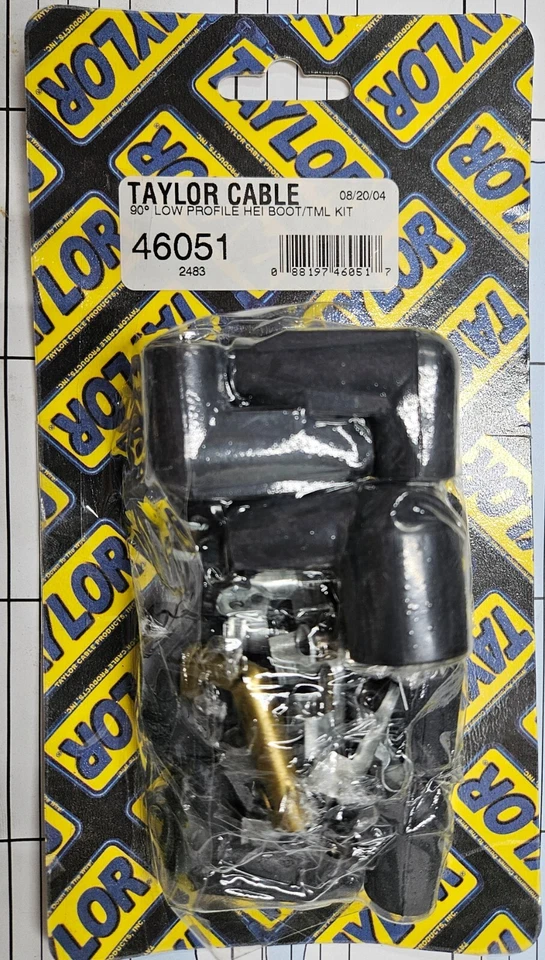 Taylor Cable 90 degree Low Profile HEI Boot/TML Kit 46051 - Image 1 of 1