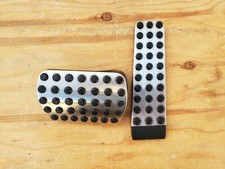 OEM 97-04 Mercedes r170 slk230 slk320 aluminum sport pedal cover set gas brake