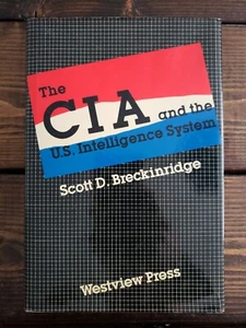The CIA and The U.S. Intelligence System Breckinridge (Rare 1986 1st Edition) - Bild 1 von 12