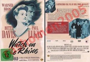 DVD DIE WACHT AM RHEIN (1943) Bette Davis Geraldine Fitzgerald Dashiell Hammett - Bild 1 von 3