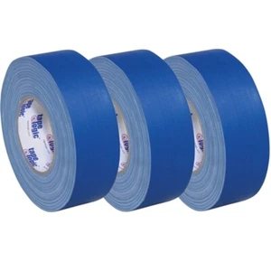 Tape Logic 11 Mil Gaffers Tape Blue 2" x 60 yard Roll (3 Pack) - Picture 1 of 1