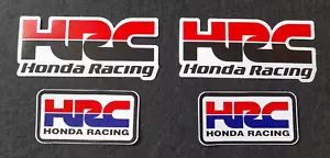 Honda Racing Corporation Superbike Racing Team HRC Motorbike Decals Graphic x 4 - Picture 1 of 1