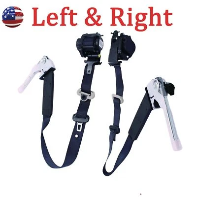 Cinturón de seguridad delantero derecho e izquierdo cinturón de regazo y hombro para Nissan Altima 2019-21 EE. UU. Foto 1 de 4