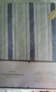 Standard Padded Ironing Board Cover Blue striped - Picture 1 of 2