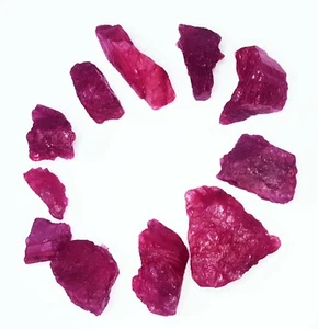 269.80 Ct Loose Gemstone Charming Red Beryl (Bixbite) Rough Lot Brazilian Gems - Picture 1 of 4