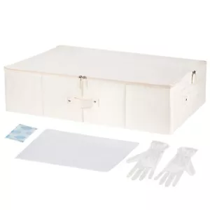 Yakucho Wedding Dress Box--Wedding Dress Preservation Box with 20 Sheets of A... - Picture 1 of 8