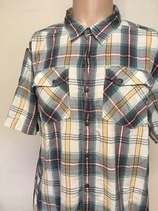 THE NORTH FACE SHORT SLEEVE BUTTON UP PERFORMANCE PLAID SHIRT Modal Blend XL - Imagen 1 de 12