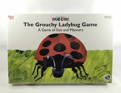 The Grouchy Ladybug Board Game | Size & Manners Eric Carle | Age 3+ | 2-4 Player - Image 1 of 4