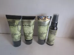 4 WEN by Chaz Dean Sweet Mandorle Menta Balsamo Detergente Crema e Nebulizzatore - Foto 1 di 1