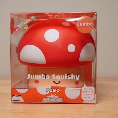 Mimicoco Jumbo Mushroom Squishy Toy – Soft & Slow Rising Kawaii Stress Reliever - Image 1 of 4