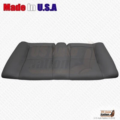 2006 2007 2008 Fits Toyota Solara Rear Bench Bottom Perf Leather Cover Dark Gray - Image 1 of 3