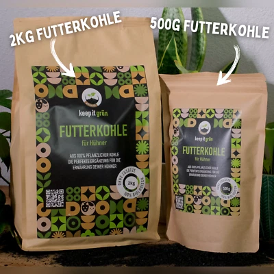 reine Futterkohle für Hühner & Geflügel - Bild 1 von 4