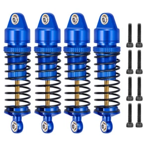 4PCS Alloy Front Rear Adjustable Spring Shock 58mm For Arrma 1:18 GRANITE GROM - Picture 1 of 39