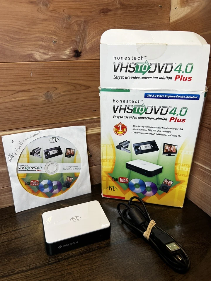 Honest tech VHS to DVD 4.0+ set up box - Image 1 of 4