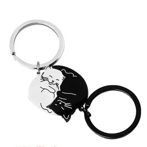 Couple Gift Keychain Cute Valentine's Day Gift for Girlfriend Boyfriend Him H... - Picture 1 of 6