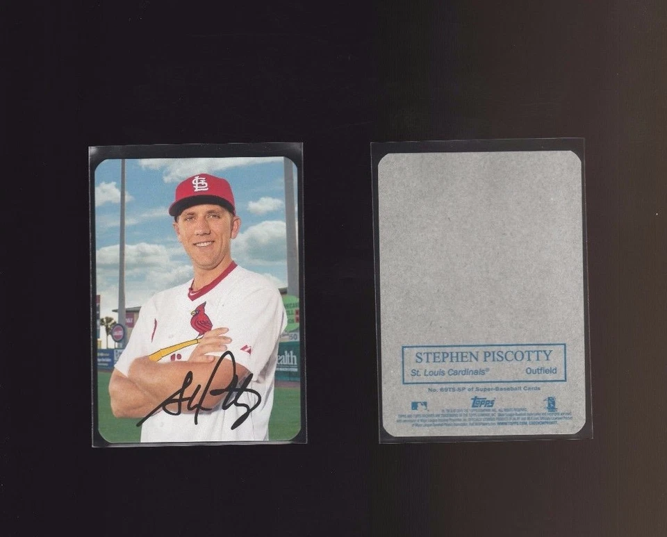 2016 Topps Archives '69 Topps Super #69TSSP Stephen Piscotty Cardinals - Image 1 of 1
