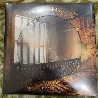 DEF LEPPARD DRASTIC SYMPHONIES - Vinyl LP Picture Disc [AUTOGRAPHED SIGNED COA]  - Image 1 of 4