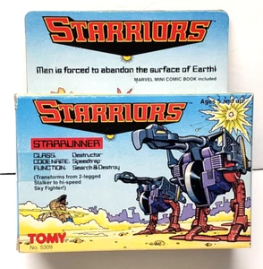 TOMY STARRIORS VINTAGE STARRUNNER MISB SEALED UNPUNCHED GREAT CONDITON 1984 - Picture 1 of 21