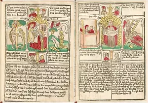 The Paupers' Bible - The Biblia pauperum - Old Medieval Illuminated Bible on DVD - Picture 1 of 19