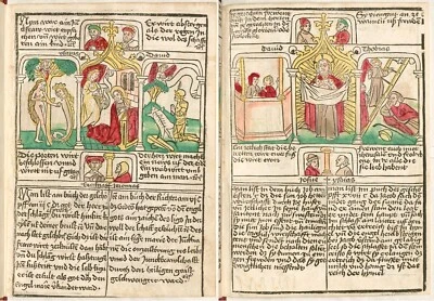 The Paupers' Bible - The Biblia pauperum - Old Medieval Illuminated Bible on DVD - Image 1 of 4