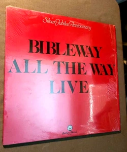 BIBLEWAY –" Bibleway All The Way Live" 1982 VTG LP Record Black Gospel Gospearl - Picture 1 of 4