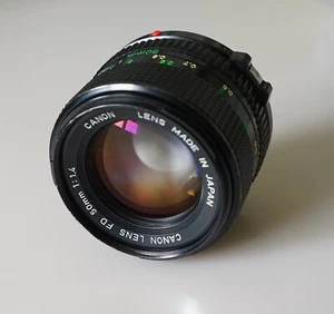CANON FD Objektiv 50mm f1.4 - Lens, Kamera, Camera - Bild 1 von 8
