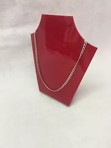 RED PERSPEX ACRYLIC FORMED NECKLACE JEWELLERY STAND DISPLAY ...NEW - Picture 1 of 1