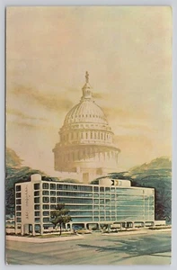 Skyline Inn Hotel Washington DC Vintage Werbepostkarte - Bild 1 von 2
