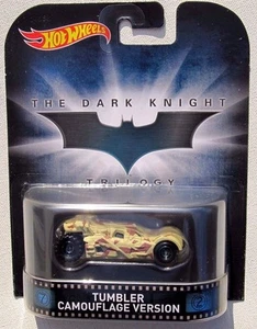 HOT WHEELS 2015 RETRO ENTERTAINMENT THE DARK KNIGHT TRILOGY TUMBLER CAMOUFLAGE V - Picture 1 of 2