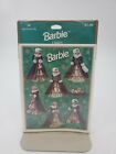 1 Pack Vintage Stickers - 1996- Hallmark Barbie Stickers - 4 Sheets- Holiday NEW