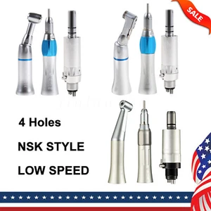 NSK STYLE Dental Latch / Push Contra Angle Handpiece E-type Slow Low Speed 4Hole - Picture 1 of 104