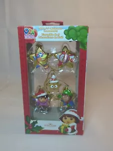 Kurt S Adler Dora la Exploradora 5 Mini Árbol de Navidad Adornos Nickelodeon A9 - Imagen 1 de 10
