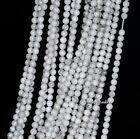3mm Dovewhite Howlite Gemstone White Turquoise Round 3mm Loose Beads 16inch