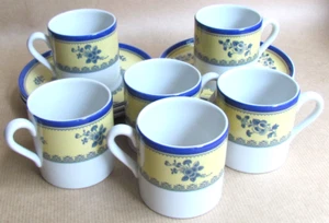SPODE ALBANY S3670 SIX COFFEE DEMITASSE CUPS AND SAUCERS - MINT & UNUSED (12065) - Picture 1 of 3