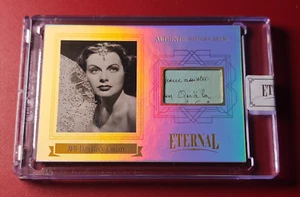 2024 Eternal Cuts Hedy Lamarr Auténtica Historia Reliquia 21/50 Sellado - Imagen 1 de 2