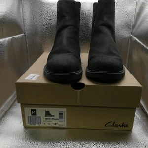 Clark Ankle Boot, Womens, Black size 4.5 H23 - Picture 1 of 7