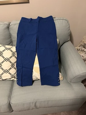 Pantalones de vestir para mujer Fundamental Things azul real nuevos con etiquetas Foto 1 de 3