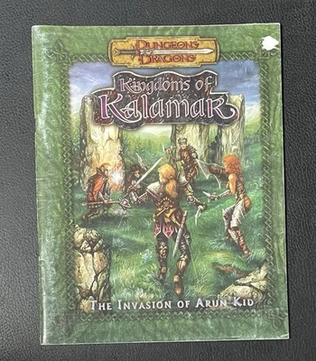 Dungeons & Dragons - The Invasion of Arun'Kid - Kingdoms of Kalamar D20 2002 Foto 1 de 2