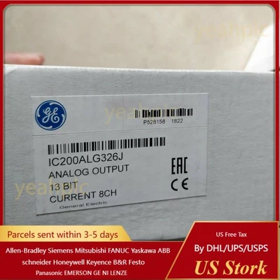 For GE Fanuc IC200ALG326J New Analog Output Module Free Shipping - Image 1 of 3