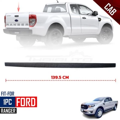 Cubierta de puerta trasera cubierta de línea negra para Ford Ranger Raptor T6 XLT 2012-2021 Foto 1 de 4