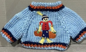 American Girl 18 Zoll Puppe Strickpullover Oberteil Shirt Vogelscheuche Thanksgiving Herbst - Bild 1 von 3