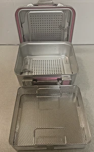 V. Mueller Genesis CD1‑5ST /CD1-5B Sterilization Container - 11.8″×12.4″×5.3″ - Picture 1 of 10
